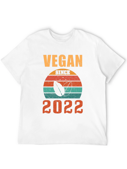 Vegan Since 2022 T-Shirt - Retro Style