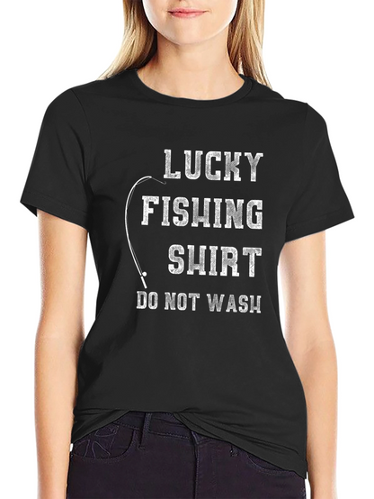Lucky Fishing Shirt - Funny Fisherman Tee