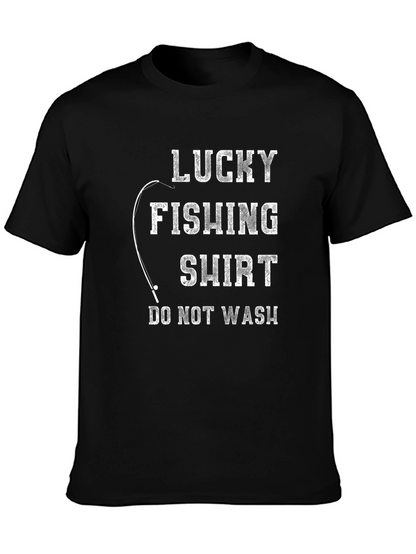 Lucky Fishing Shirt - Funny Fisherman Tee