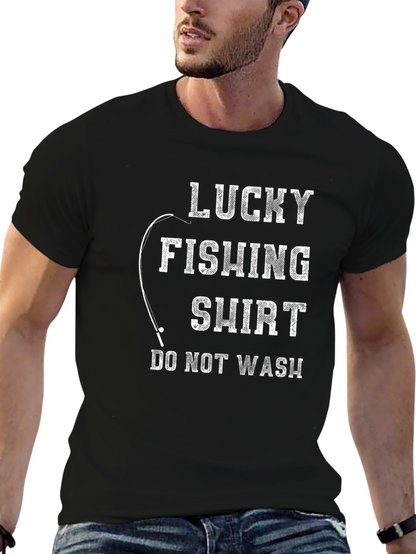Lucky Fishing Shirt - Funny Fisherman Tee