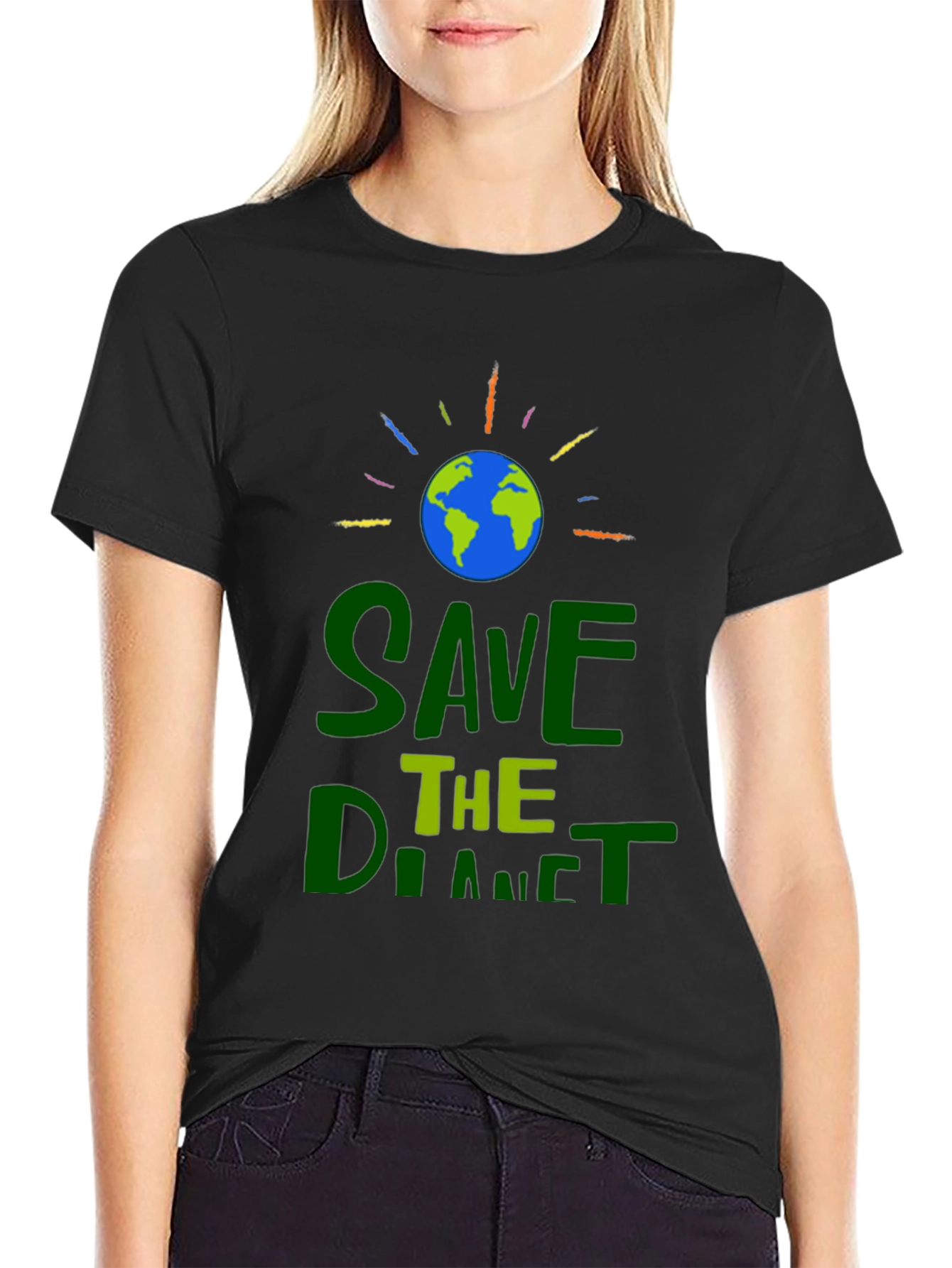 Save the Planet Graphic T-Shirt