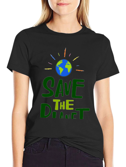 Save the Planet Graphic T-Shirt