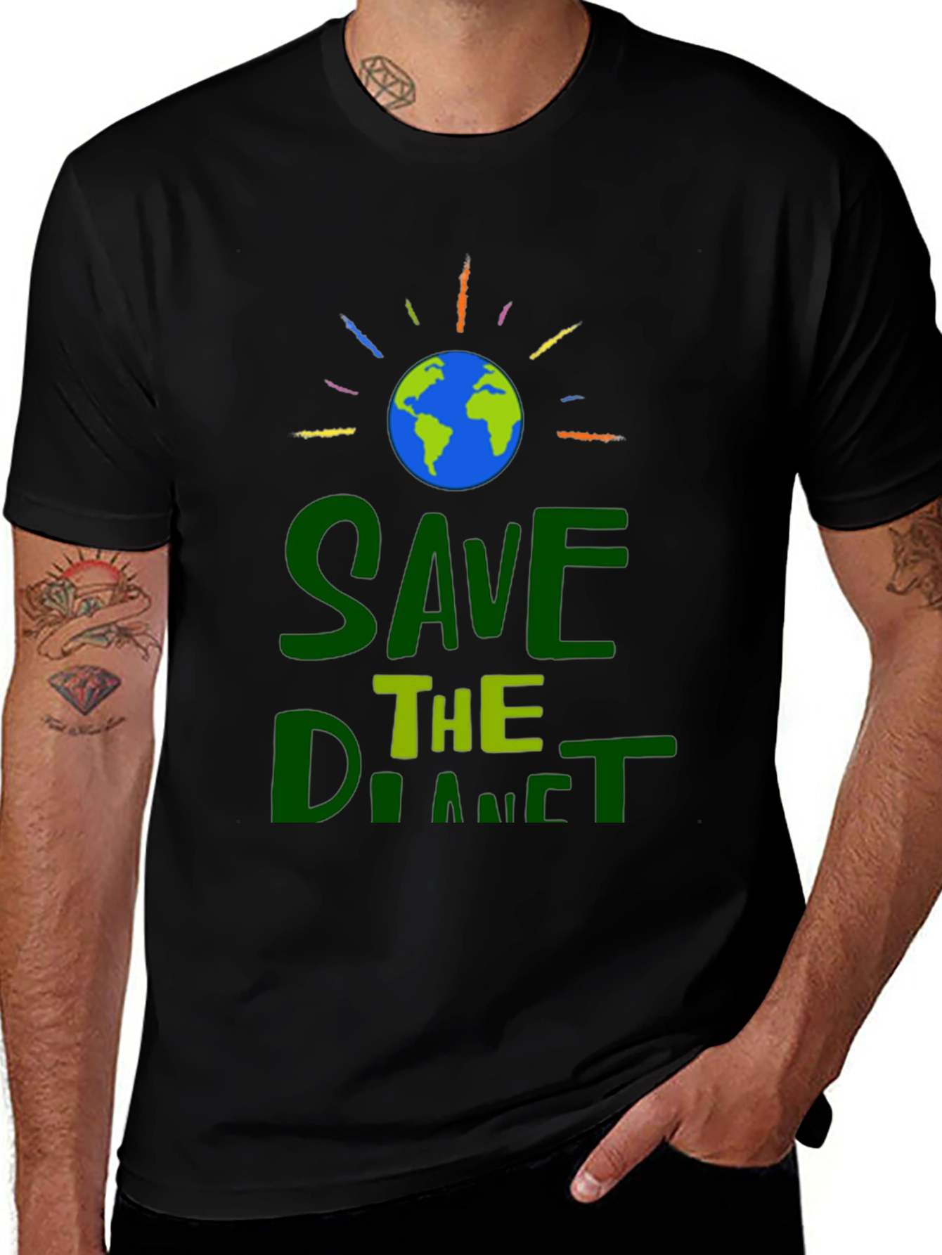 Save the Planet Graphic T-Shirt