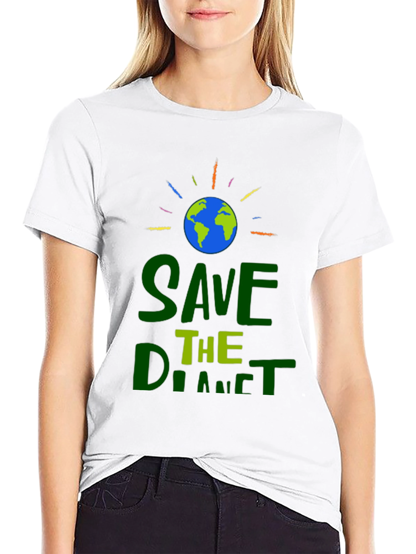 Save the Planet Graphic T-Shirt