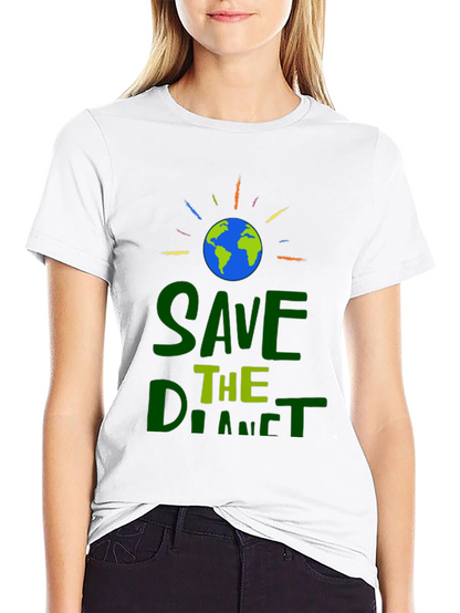 Save the Planet Graphic T-Shirt