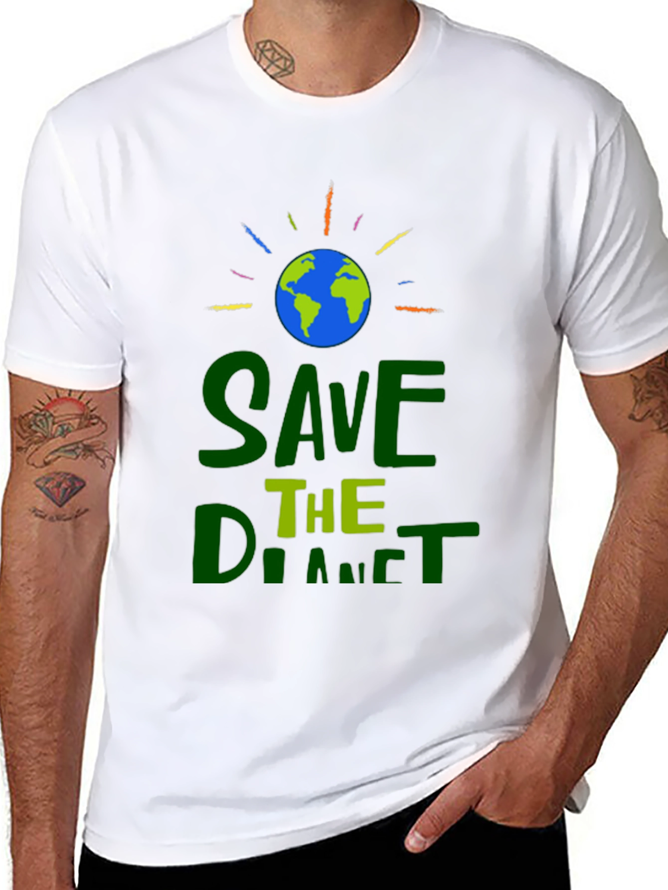 Save the Planet Graphic T-Shirt