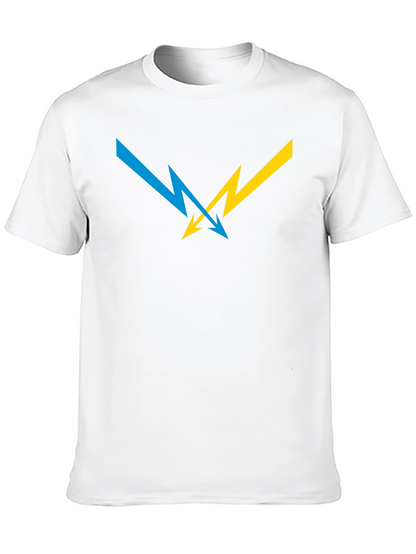 Striking Lightning Bolt Graphic Tee