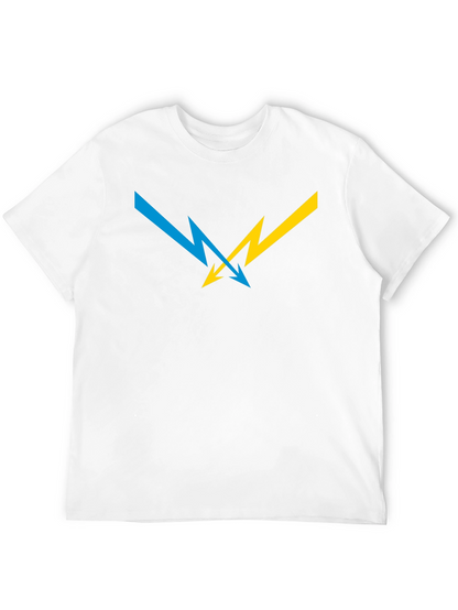 Striking Lightning Bolt Graphic Tee