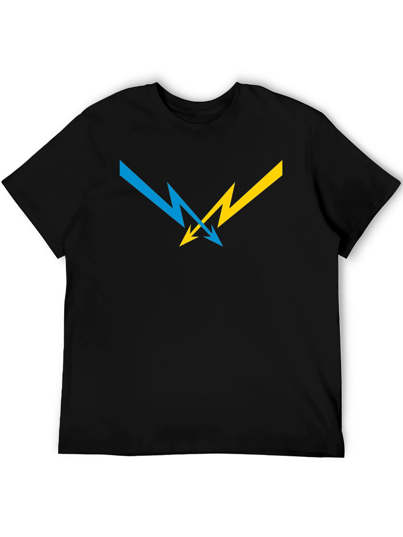 Striking Lightning Bolt Graphic Tee
