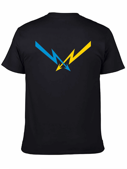 Striking Lightning Bolt Graphic Tee