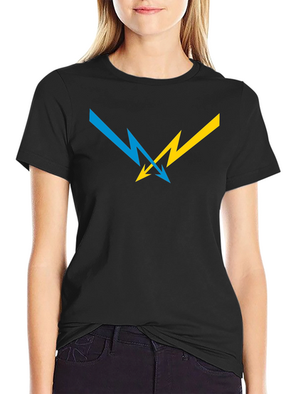 Striking Lightning Bolt Graphic Tee