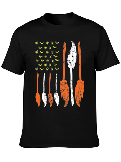 Halloween Flag Graphic Tee