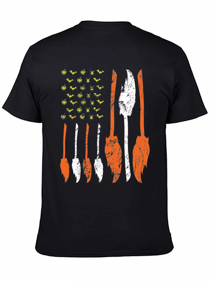 Halloween Flag Graphic Tee