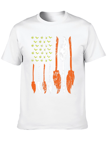 Halloween Flag Graphic Tee