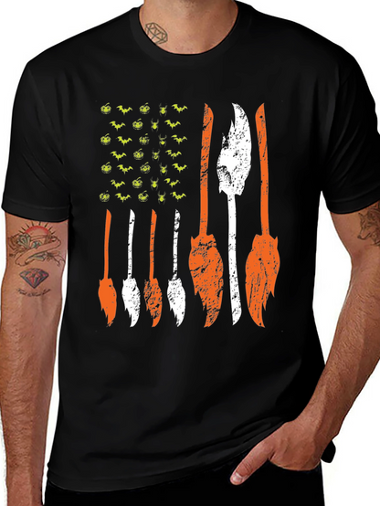 Halloween Flag Graphic Tee