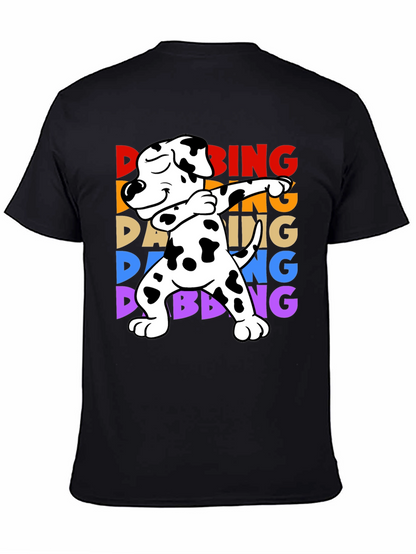 Dabbing Dalmatian Dog T-Shirt Fun Graphic Tee