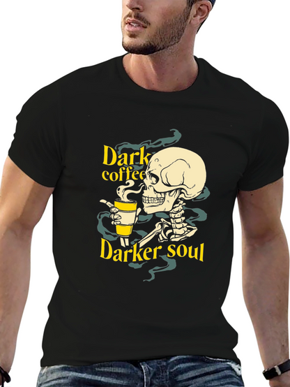 Dark Coffee Darker Soul Graphic T-Shirt
