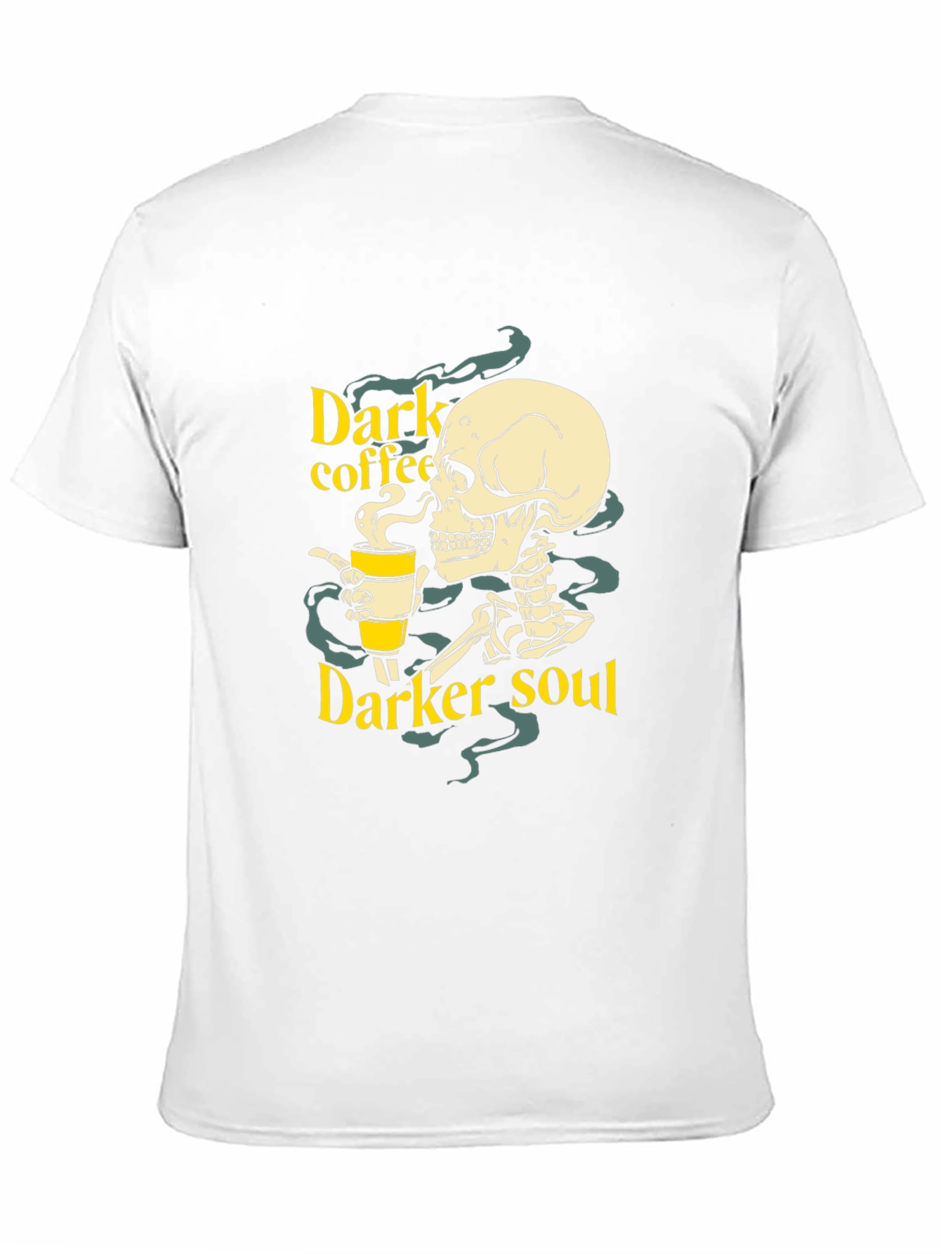 Dark Coffee Darker Soul Graphic T-Shirt