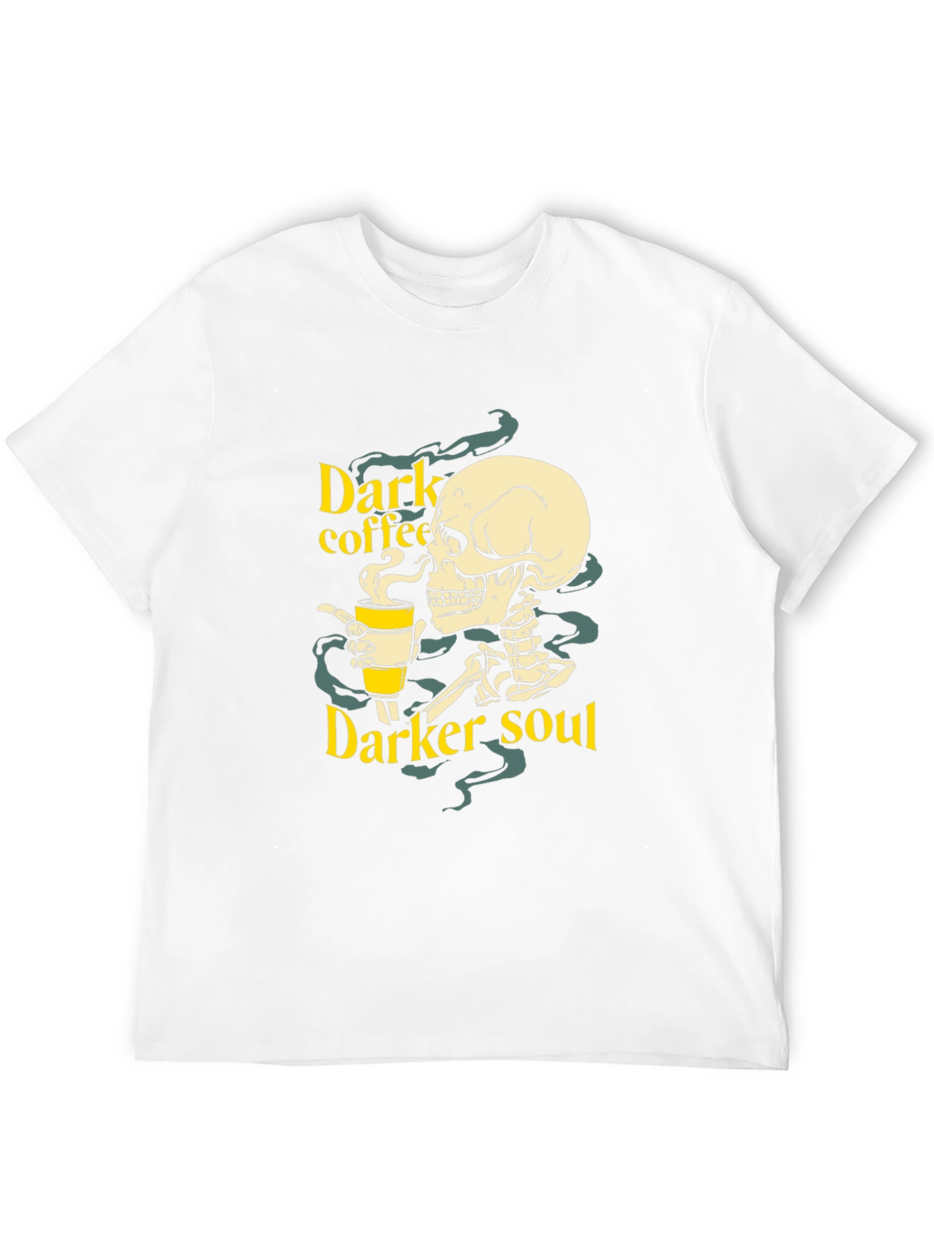 Dark Coffee Darker Soul Graphic T-Shirt