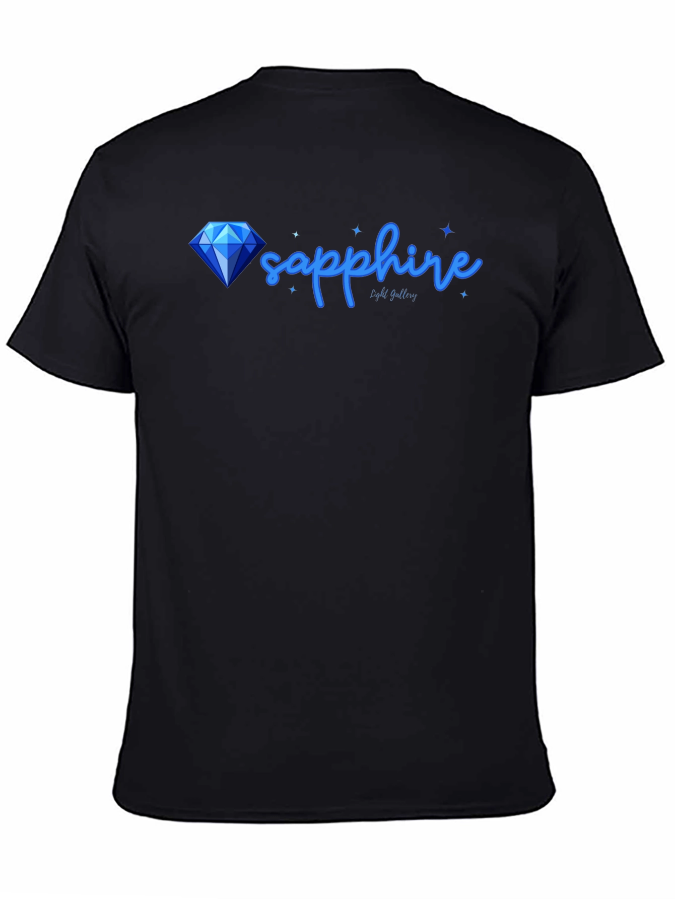 Sapphire Diamond Graphic Tee - Stylish Mens T-Shirt