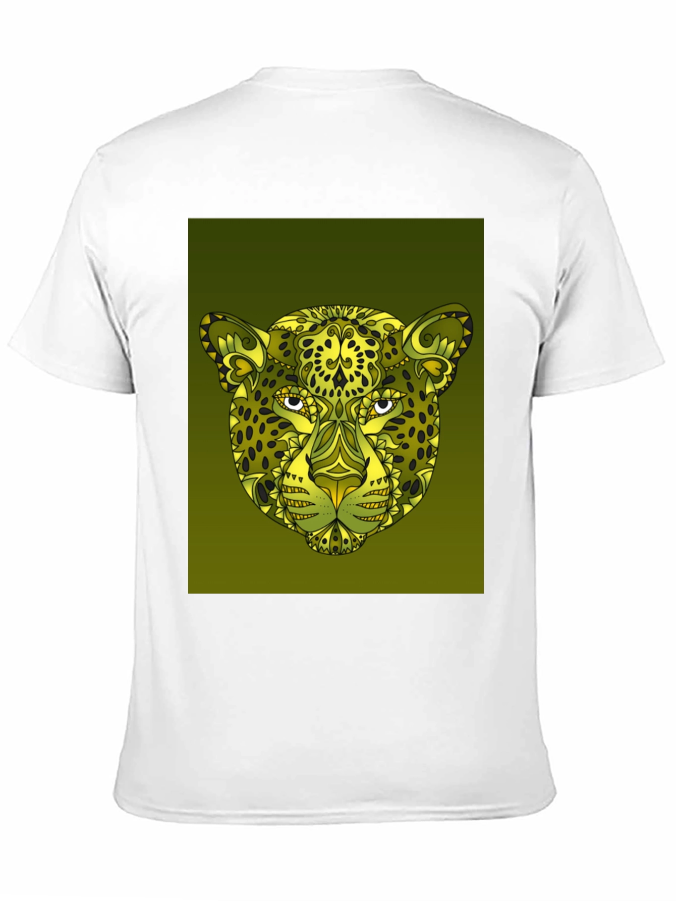 Stylish Cheetah Print Graphic Tee