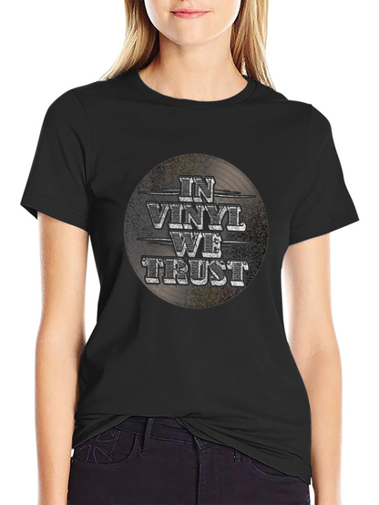 In Vinyl We Trust Graphic Tee