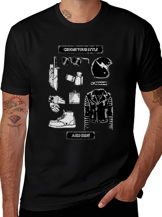 Choose Your Style & Ride Biker T-Shirt