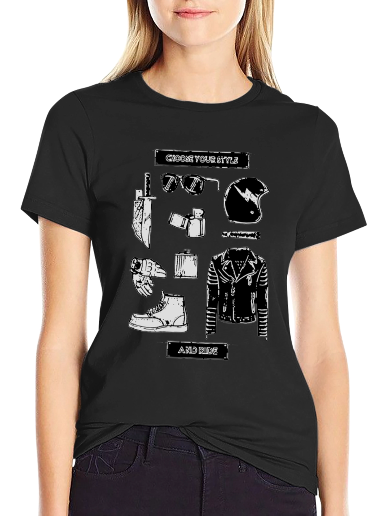 Choose Your Style & Ride Biker T-Shirt