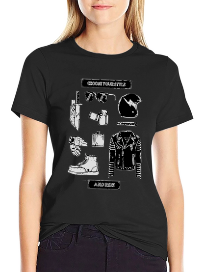 Choose Your Style & Ride Biker T-Shirt