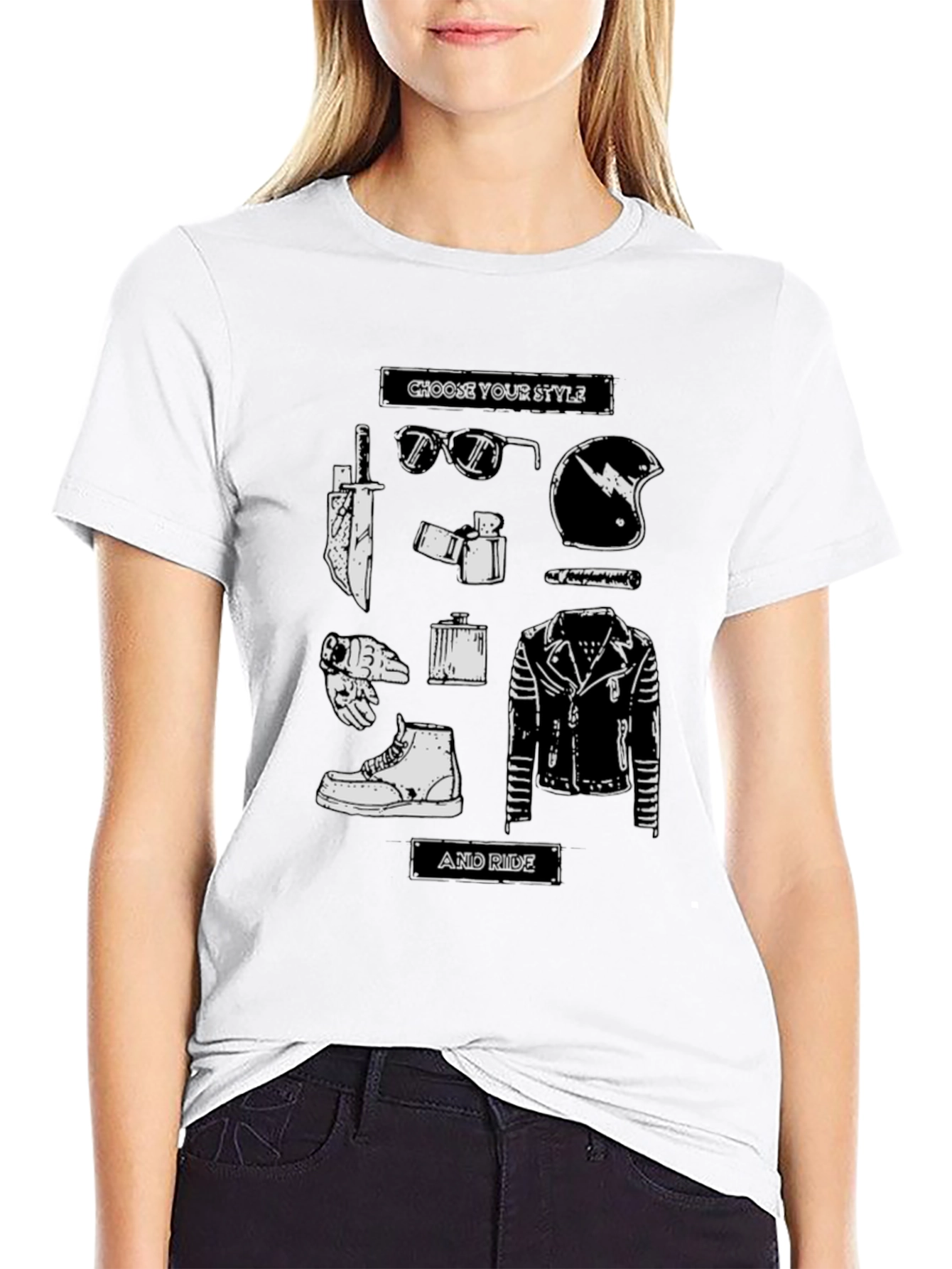 Choose Your Style & Ride Biker T-Shirt