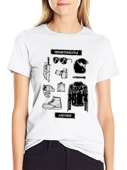 Choose Your Style & Ride Biker T-Shirt
