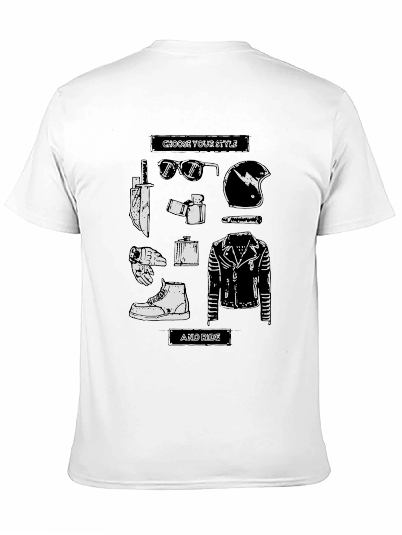 Choose Your Style & Ride Biker T-Shirt