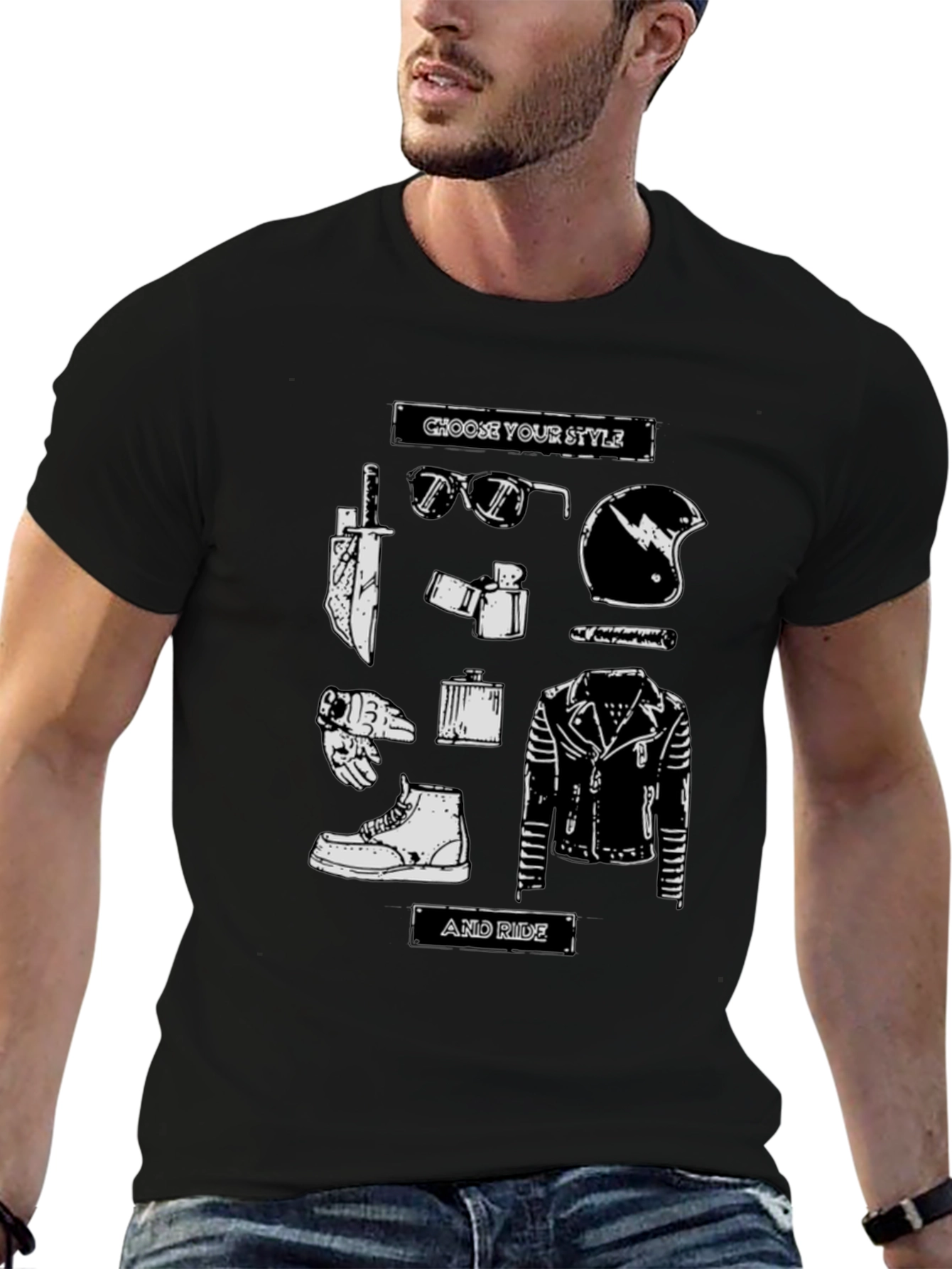 Choose Your Style & Ride Biker T-Shirt