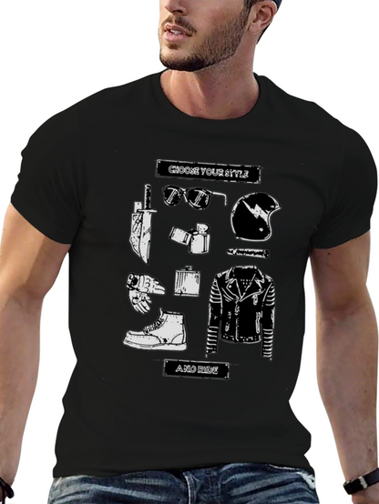 Choose Your Style & Ride Biker T-Shirt
