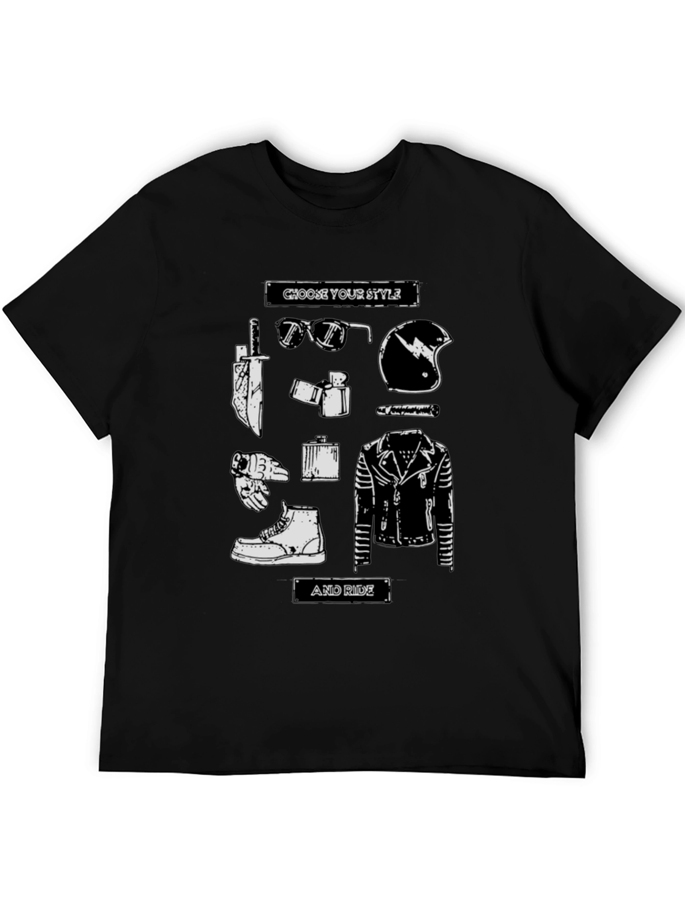 Choose Your Style & Ride Biker T-Shirt