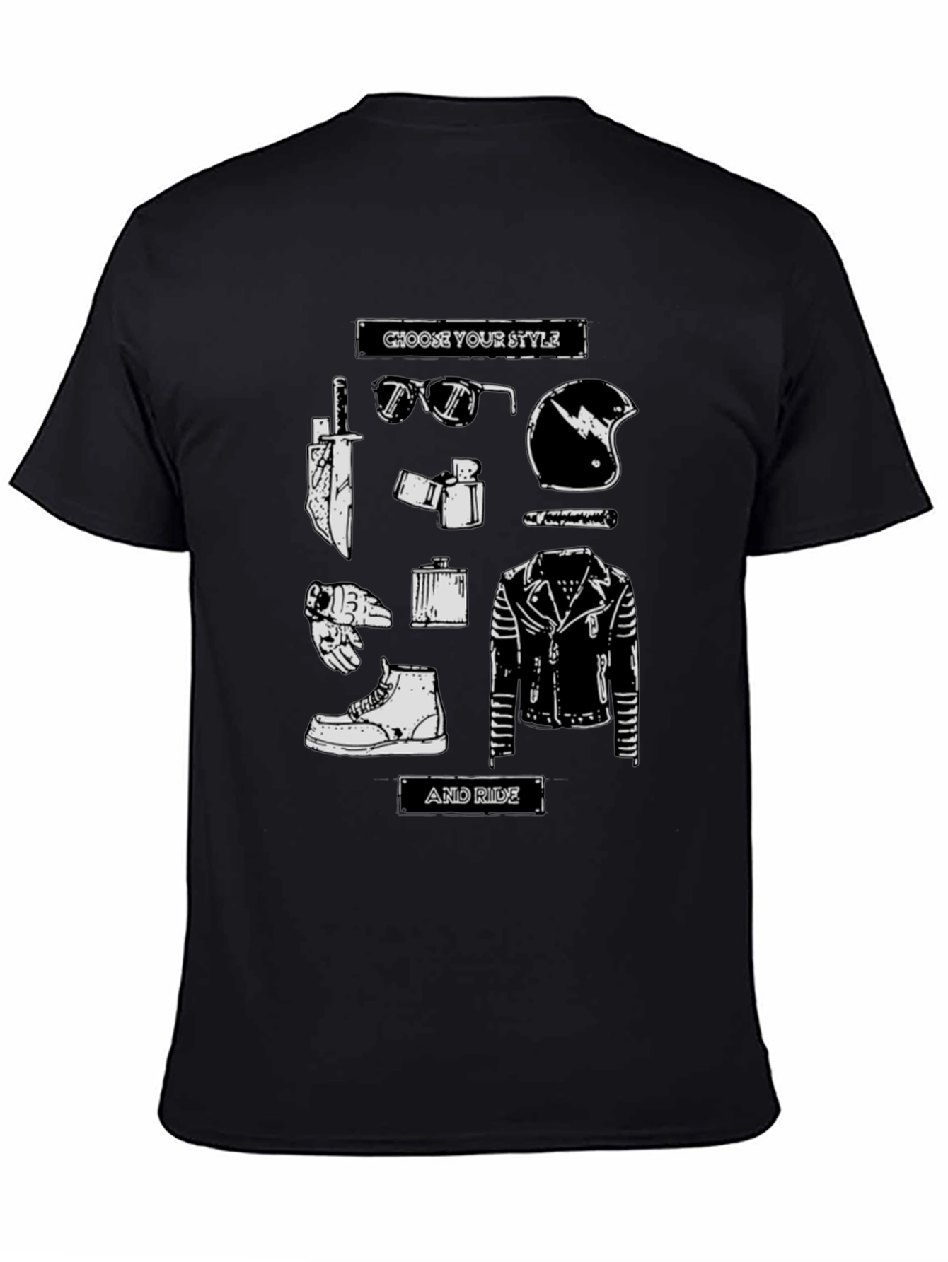 Choose Your Style & Ride Biker T-Shirt