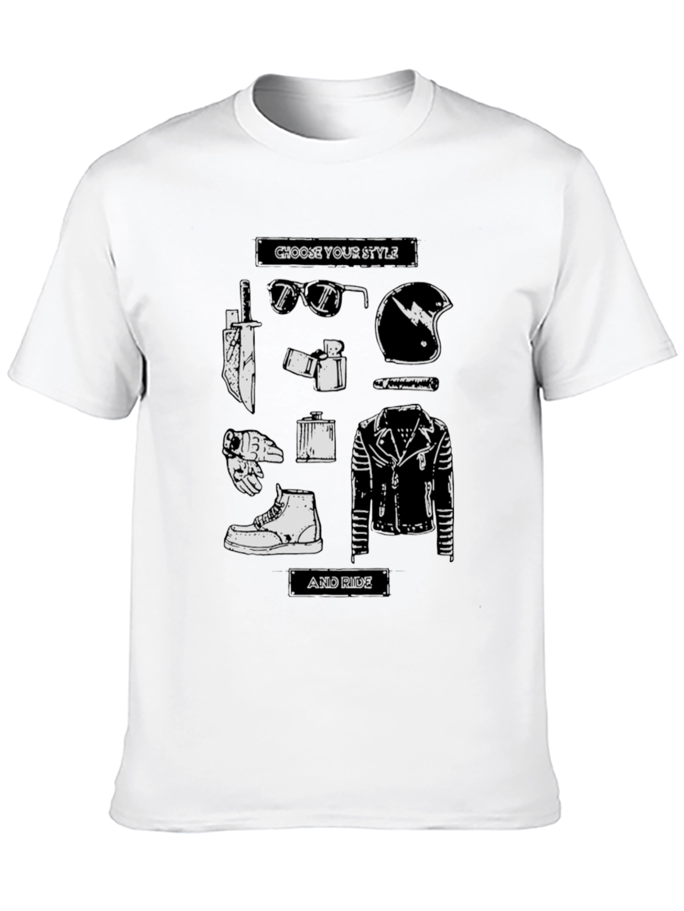 Choose Your Style & Ride Biker T-Shirt