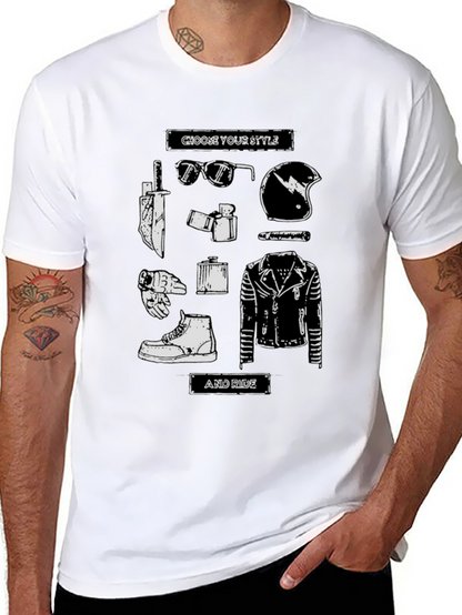 Choose Your Style & Ride Biker T-Shirt