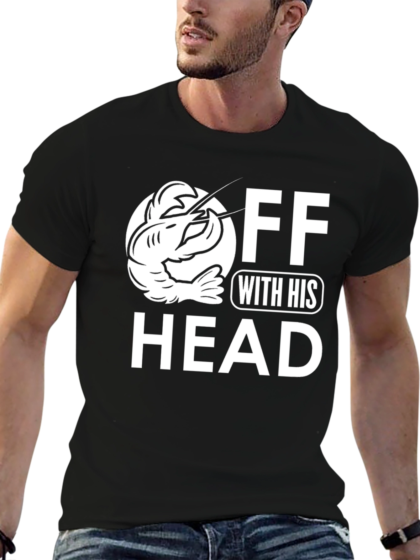 Off With His Head Crawfish T-Shirt