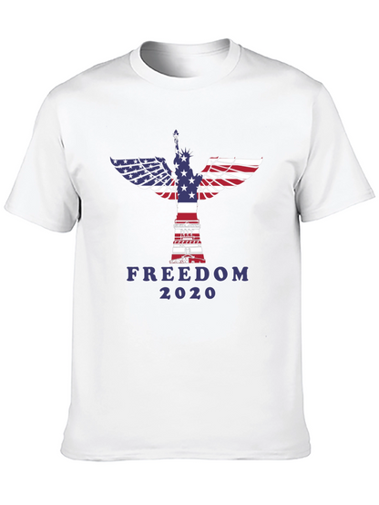 Freedom 2020 Patriotic Graphic T-Shirt