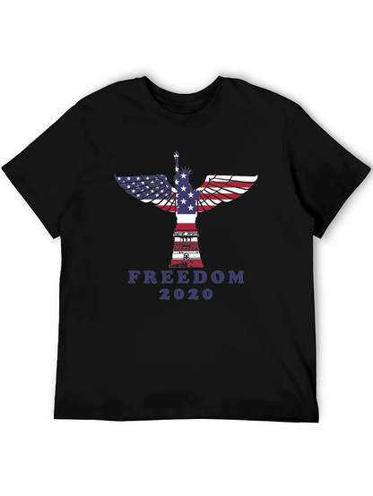 Freedom 2020 Patriotic Graphic T-Shirt