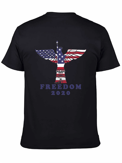 Freedom 2020 Patriotic Graphic T-Shirt