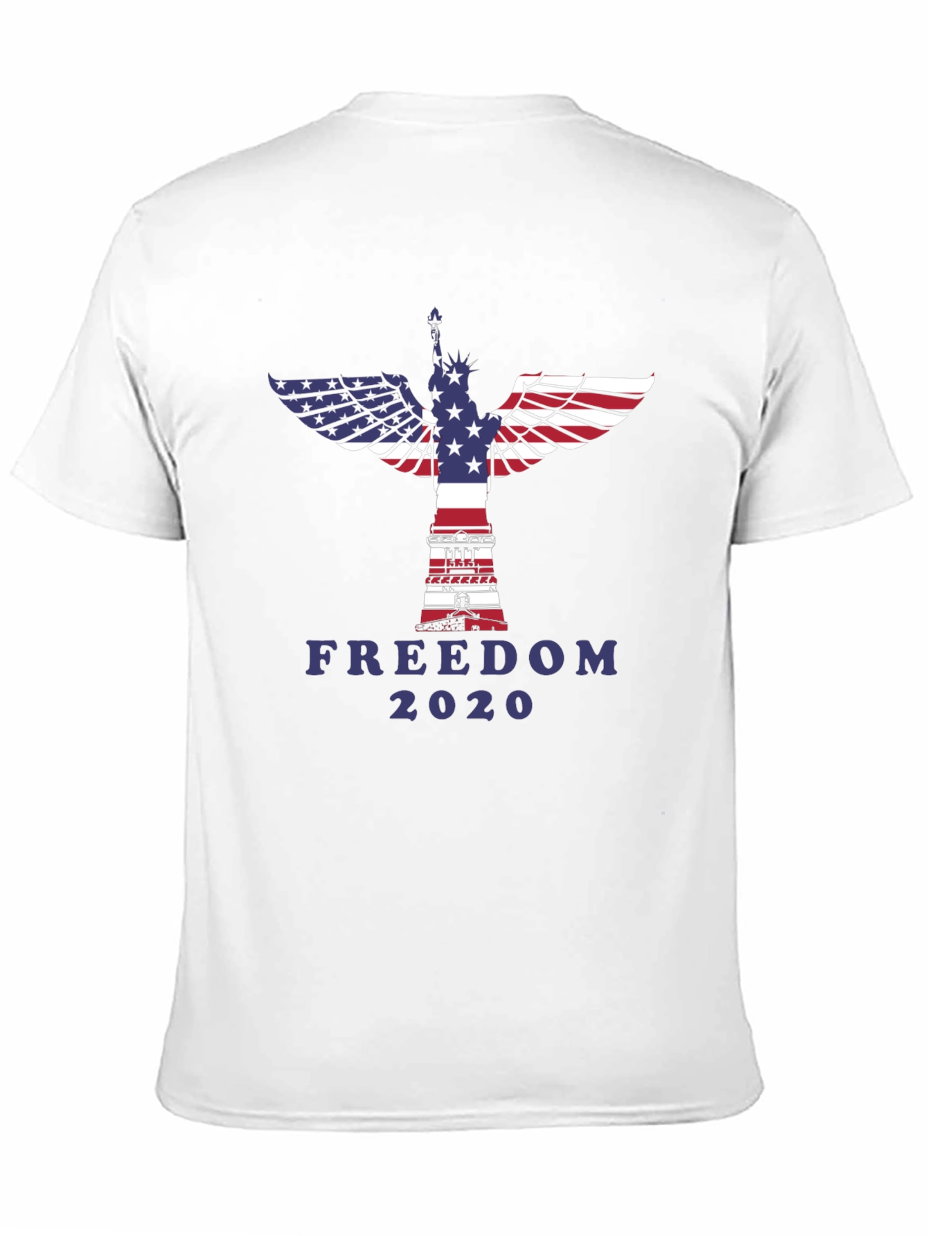 Freedom 2020 Patriotic Graphic T-Shirt