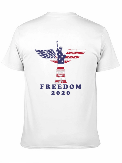 Freedom 2020 Patriotic Graphic T-Shirt