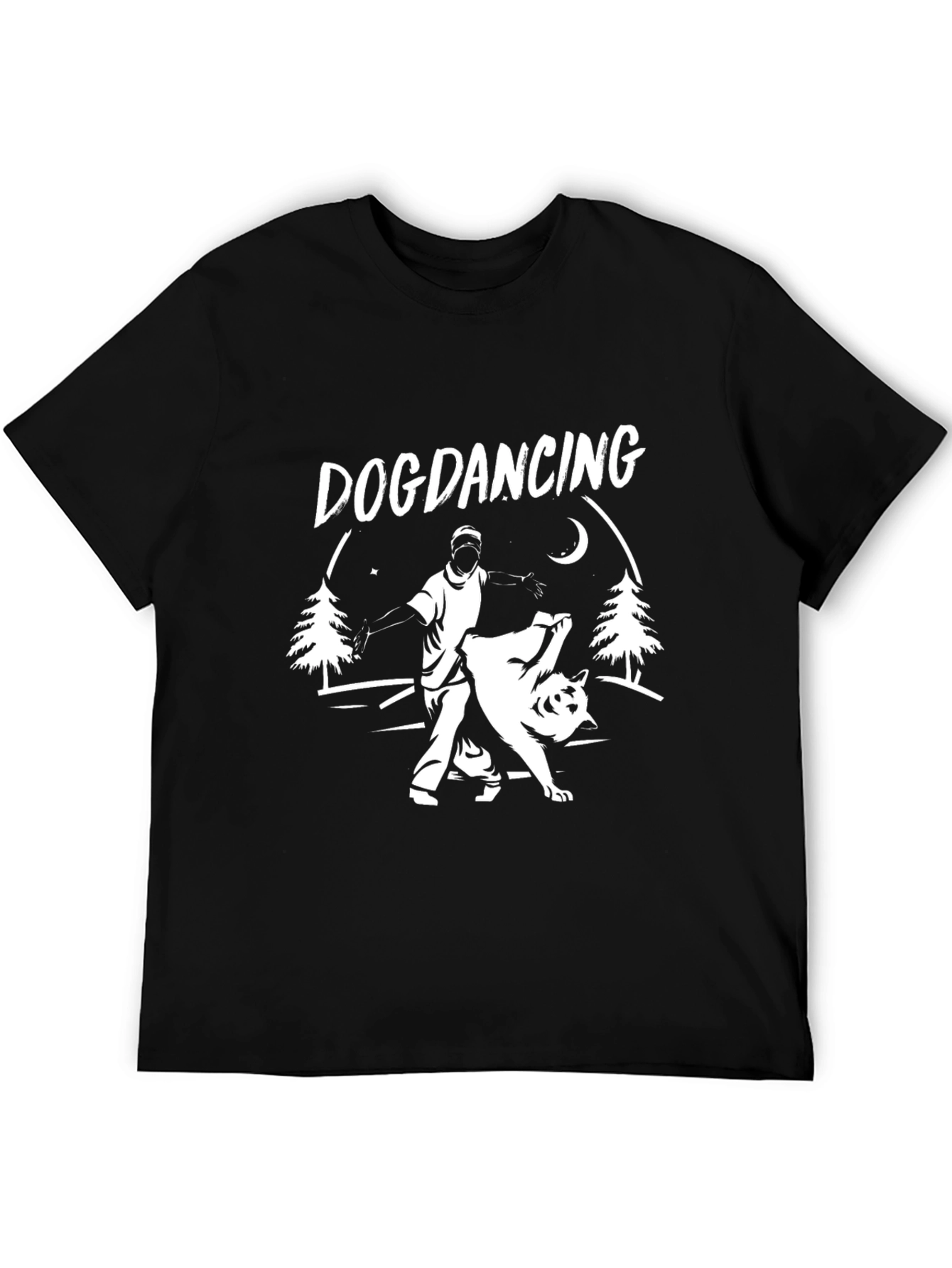 Dog Dancing Graphic T-Shirt