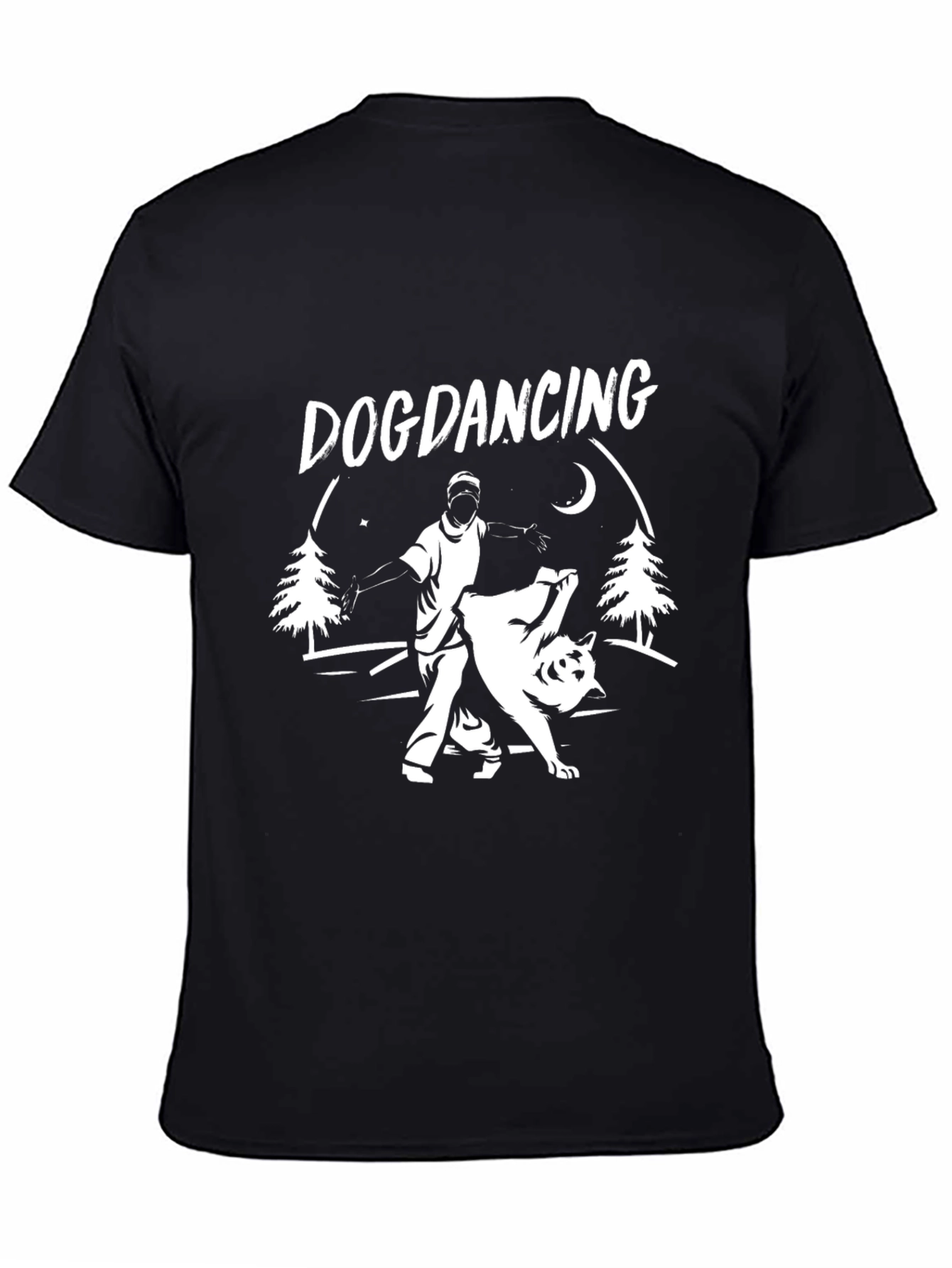 Dog Dancing Graphic T-Shirt