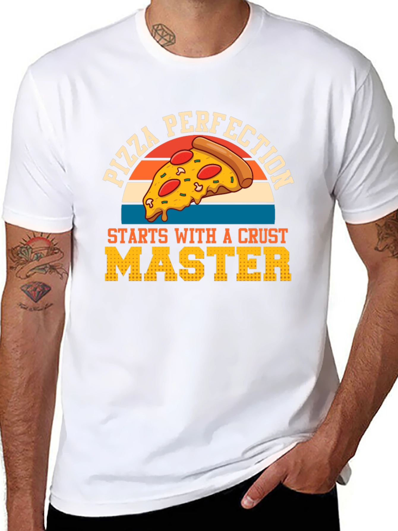 Pizza Perfection Crust Master T-Shirt