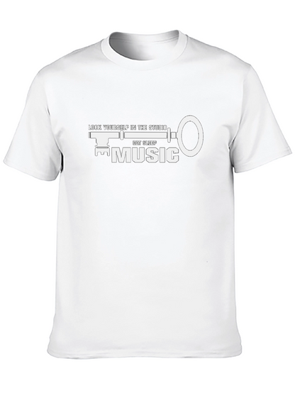 Lock Yourself In The Studio Music T-Shirt