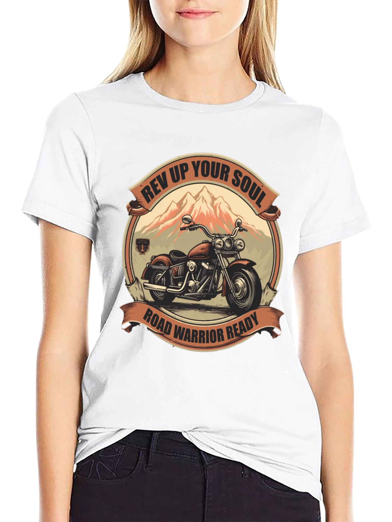 Rev Up Your Soul Motorcycle T-Shirt