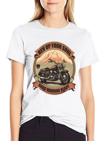 Rev Up Your Soul Motorcycle T-Shirt